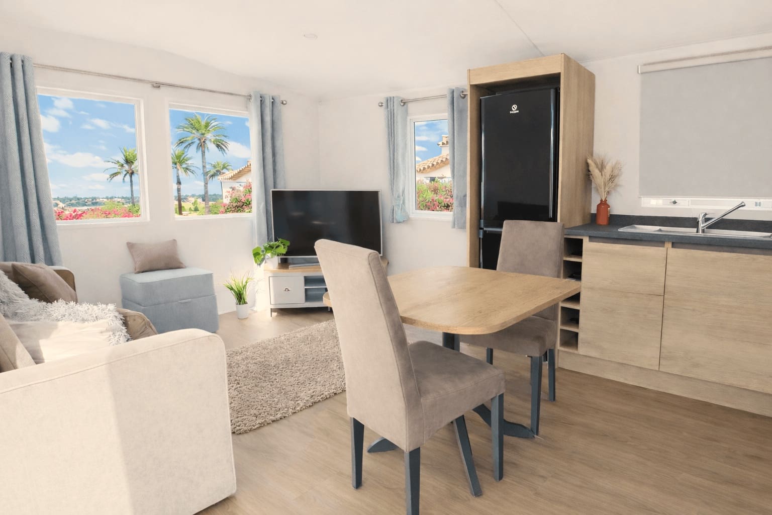 2 soveværelse Mobilhome til salg i Benidorm med swimmingpool - € 97.932 (Ref: 9449679)