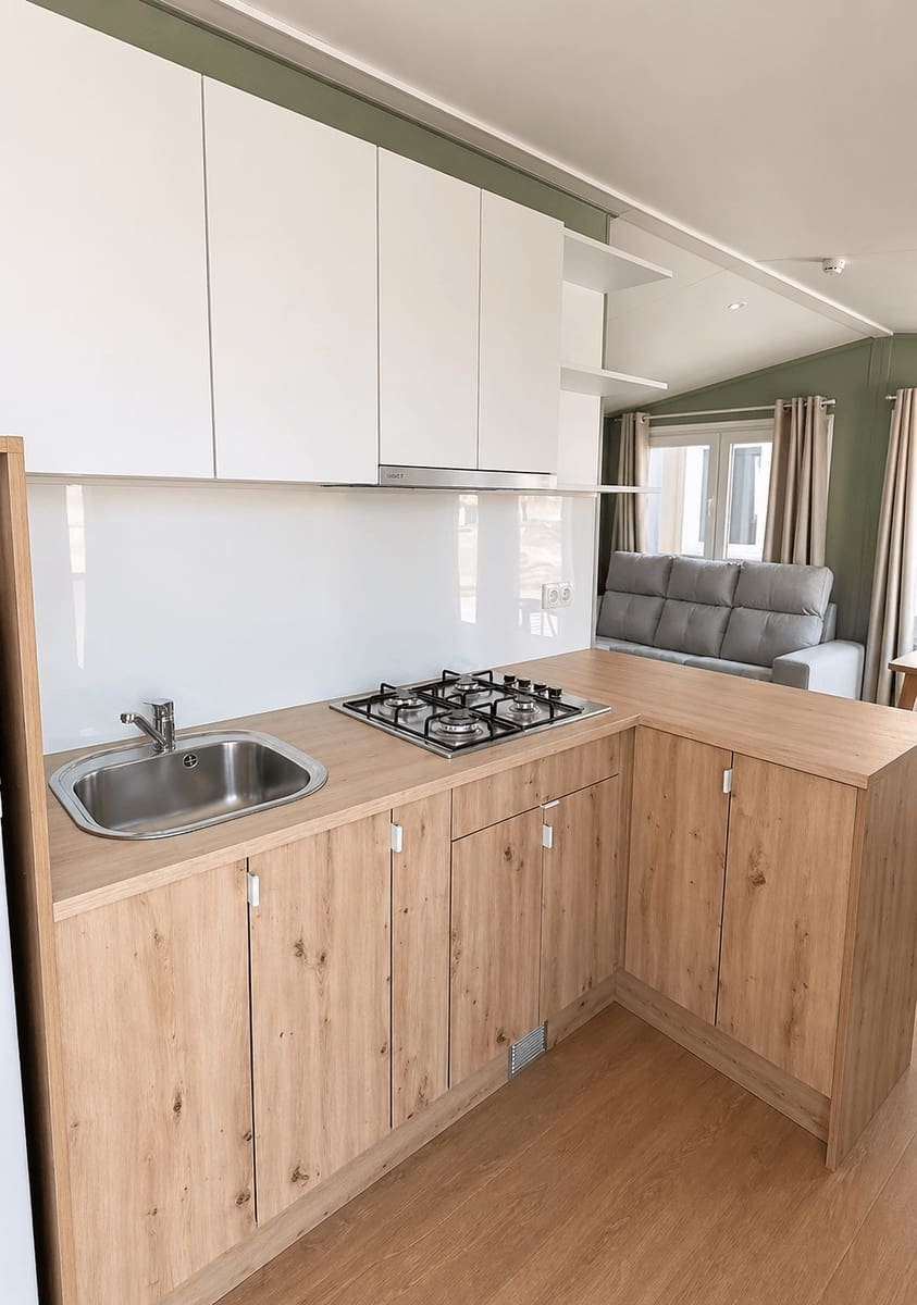 Casa Móvil de 2 habitaciones en Benidorm en venta con piscina - 98.366 € (Ref: 9816477)