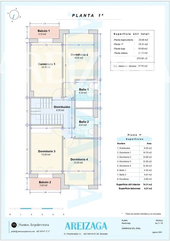 4 bedroom Townhouse for sale in Donostia-San Sebastian with pool - € 1,540,000 (Ref: 10008020)