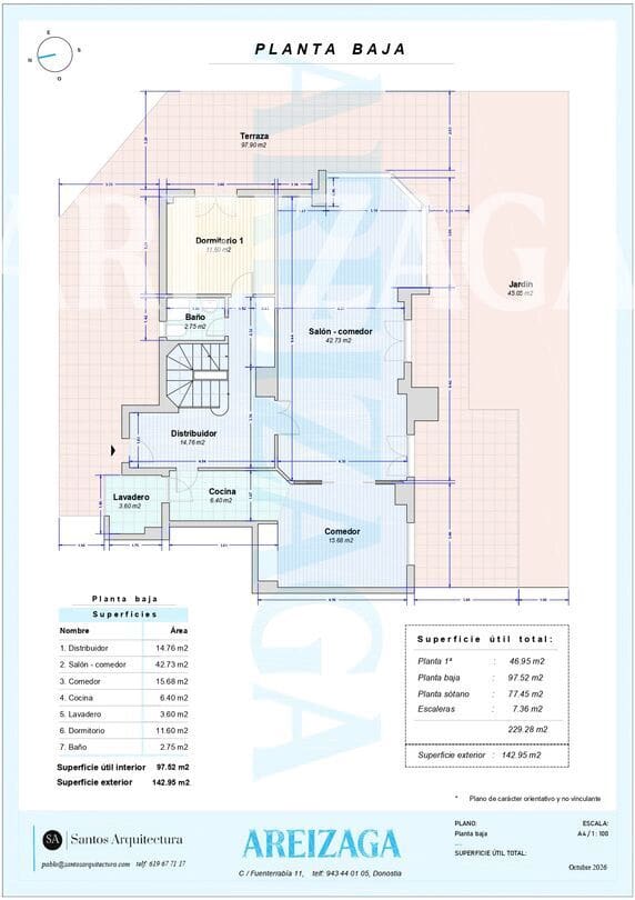 4 camera da letto Appartamento in vendita in Donostia-San Sebastian con garage - 1.150.000 € (Rif: 10156797)