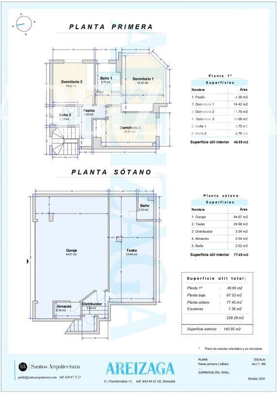 4 camera da letto Appartamento in vendita in Donostia-San Sebastian con garage - 1.150.000 € (Rif: 10156797)