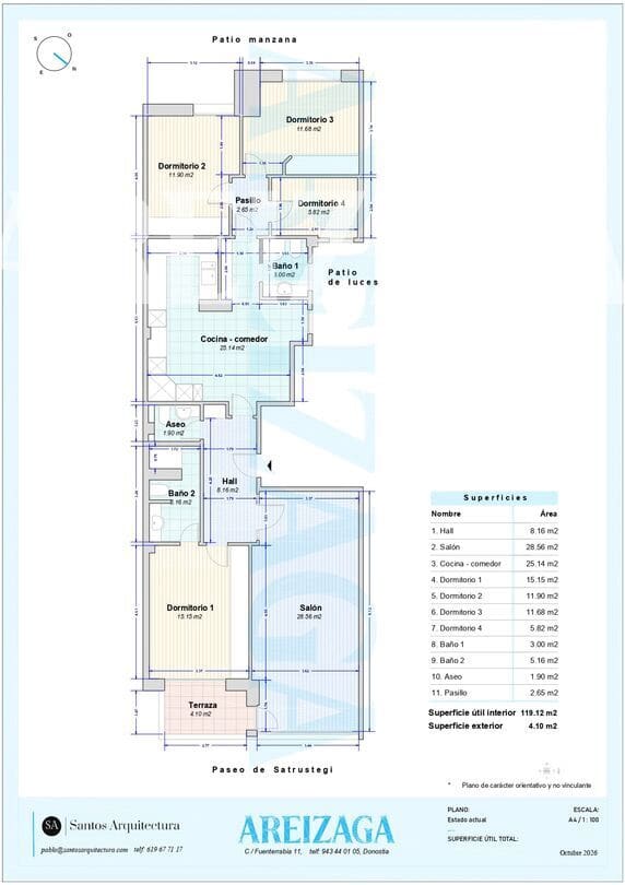 4 quarto Apartamento para venda em Donostia-San Sebastian - 1 990 000 € (Ref: 10179504)