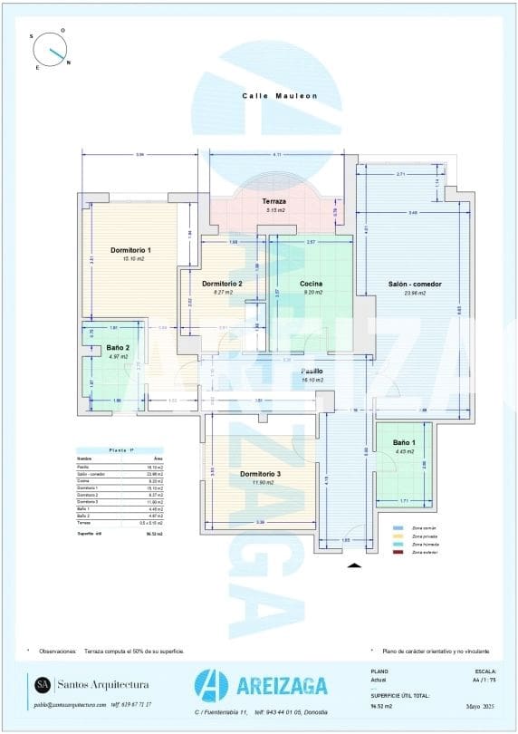 3 bedroom Flat for sale in Donostia-San Sebastian - € 1,250,000 (Ref: 9206109)
