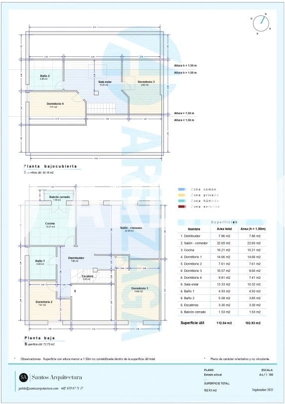 4 soveværelse Penthouse til salg i Donostia-San Sebastian - € 550.000 (Ref: 9245742)