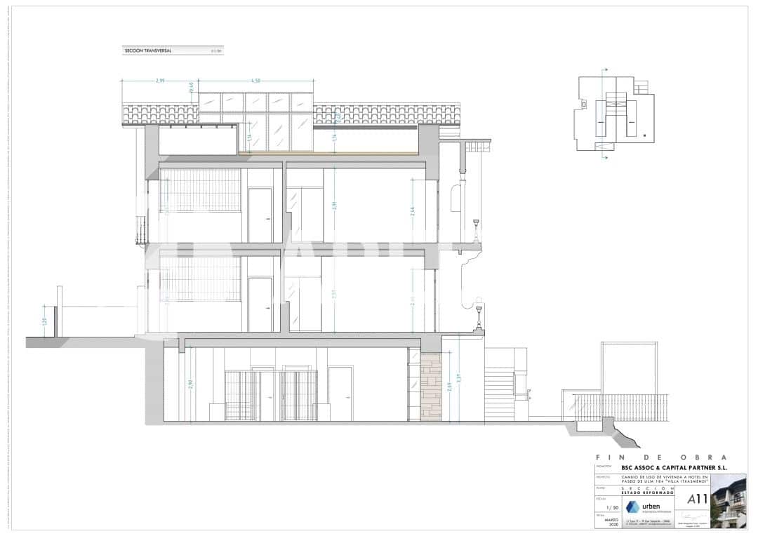 9 soveværelse Hotel til salg i Donostia-San Sebastian med swimmingpool - € 3.450.000 (Ref: 9274691)
