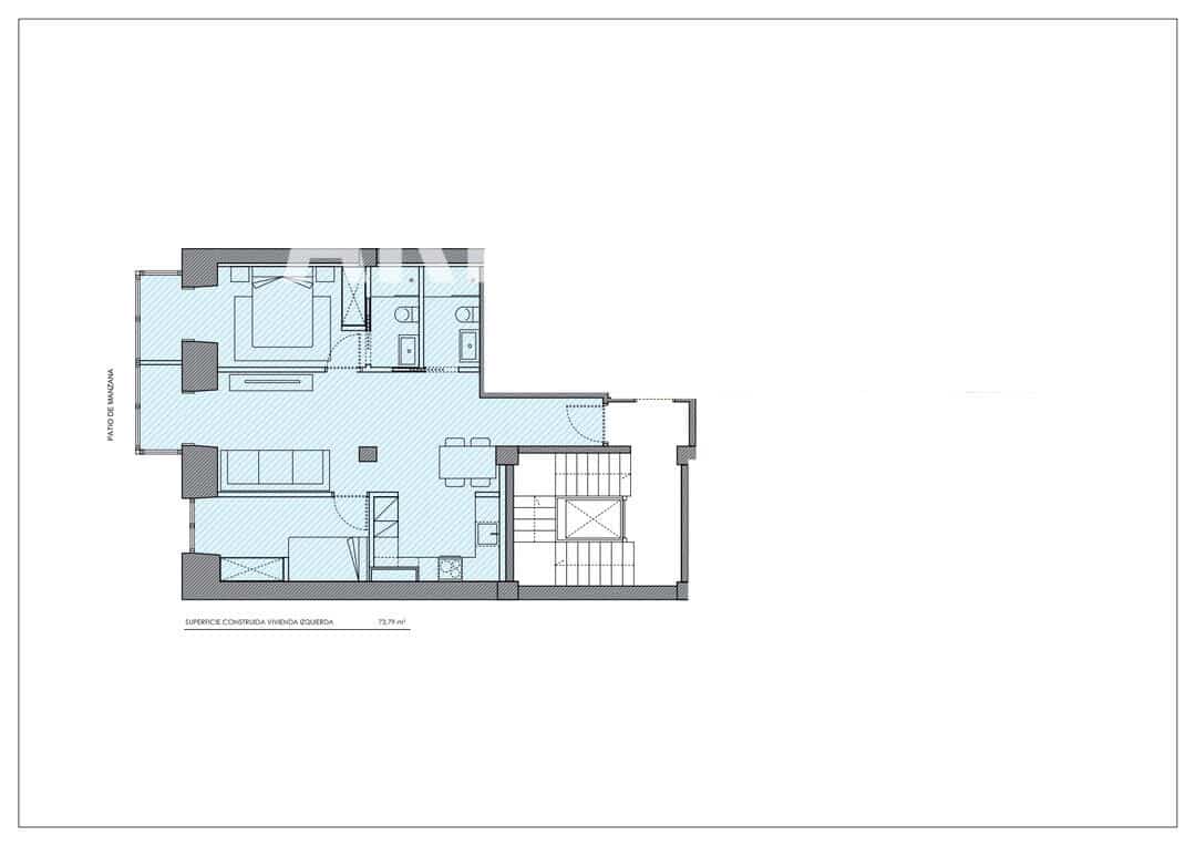 2 bedroom Flat for sale in Donostia-San Sebastian - € 650,000 (Ref: 9400066)