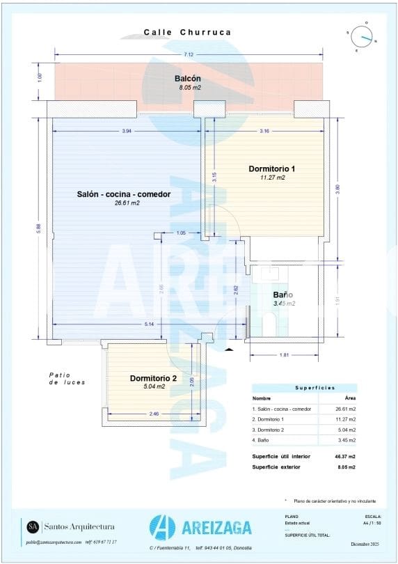 2 soverom Penthouse til salgs i Donostia-San Sebastian - € 695 000 (Ref: 9460848)