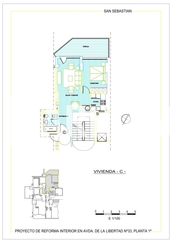 1 quarto Apartamento para venda em Donostia-San Sebastian - 655 000 € (Ref: 9460849)
