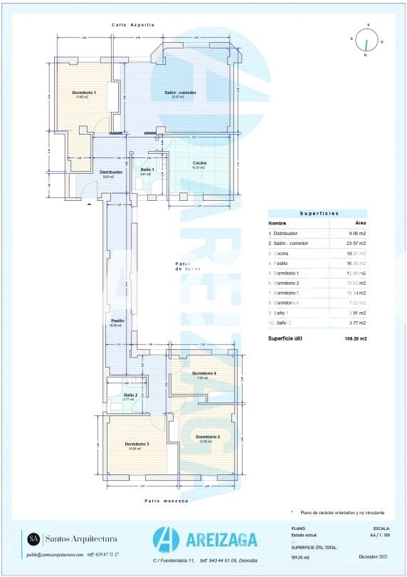 4 sovrum Lägenhet till salu i Donostia-San Sebastian - 775 000 € (Ref: 9471823)