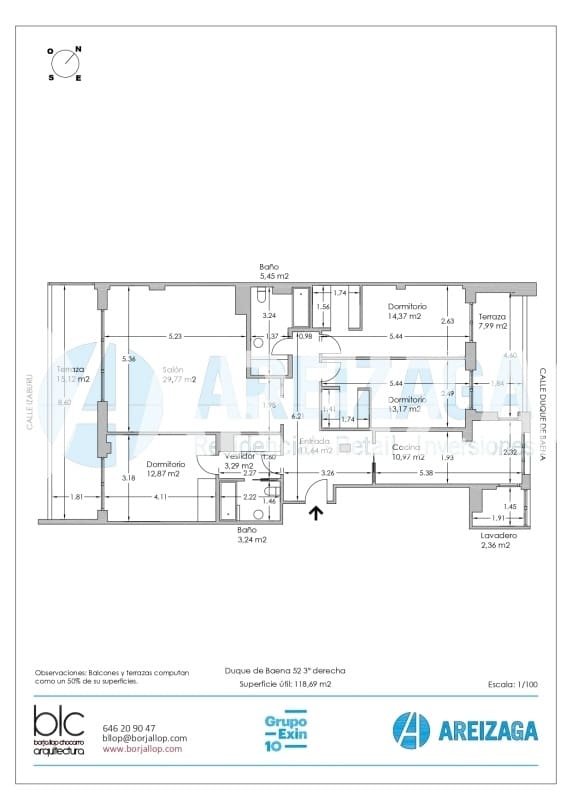 3 makuuhuone Asunto myytävänä paikassa Donostia-San Sebastian mukana uima-altaan - 990 000 € (Ref: 9491459)