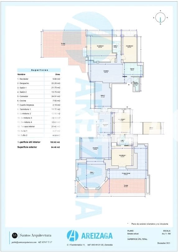 4 bedroom Flat for sale in Donostia-San Sebastian - € 2,600,000 (Ref: 9500950)