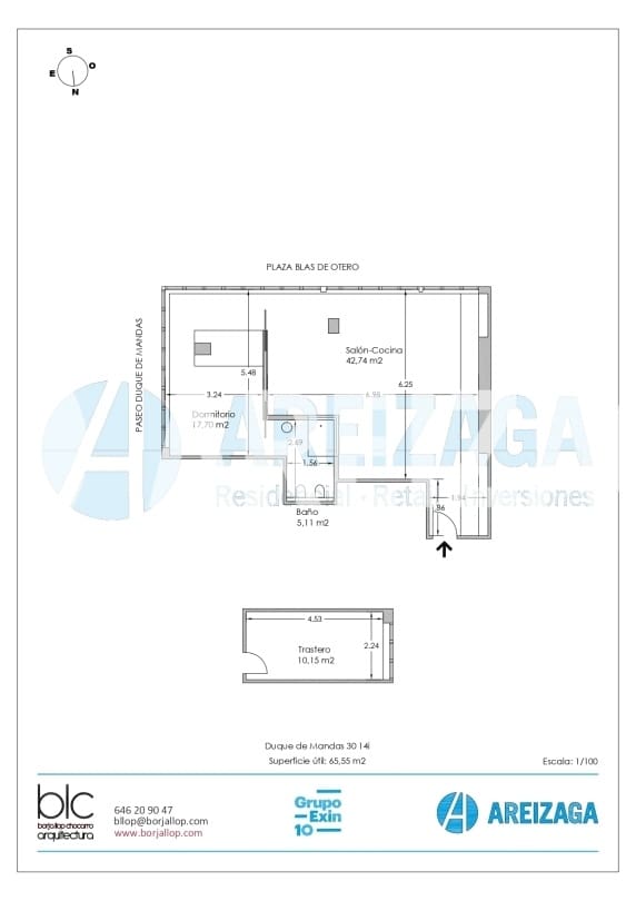 1 bedroom Flat for sale in Donostia-San Sebastian - € 599,900 (Ref: 9539623)