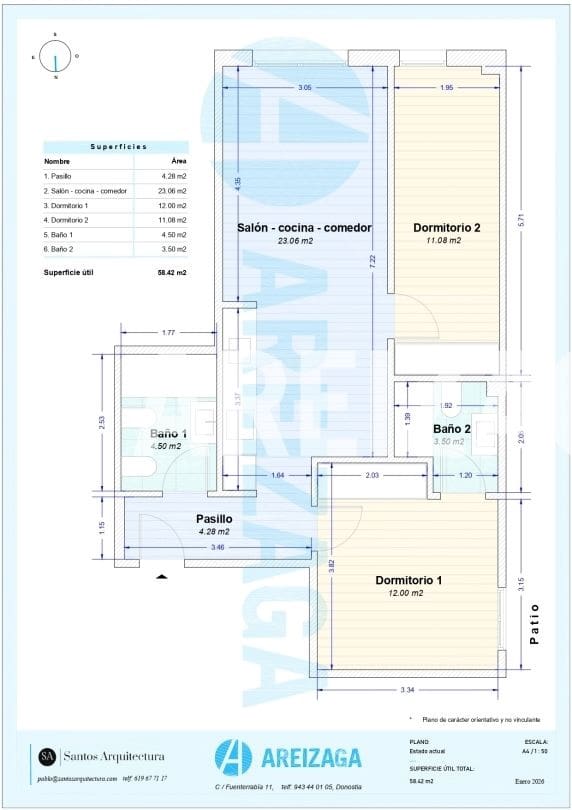 2 quarto Apartamento para venda em Donostia-San Sebastian - 695 000 € (Ref: 9554369)