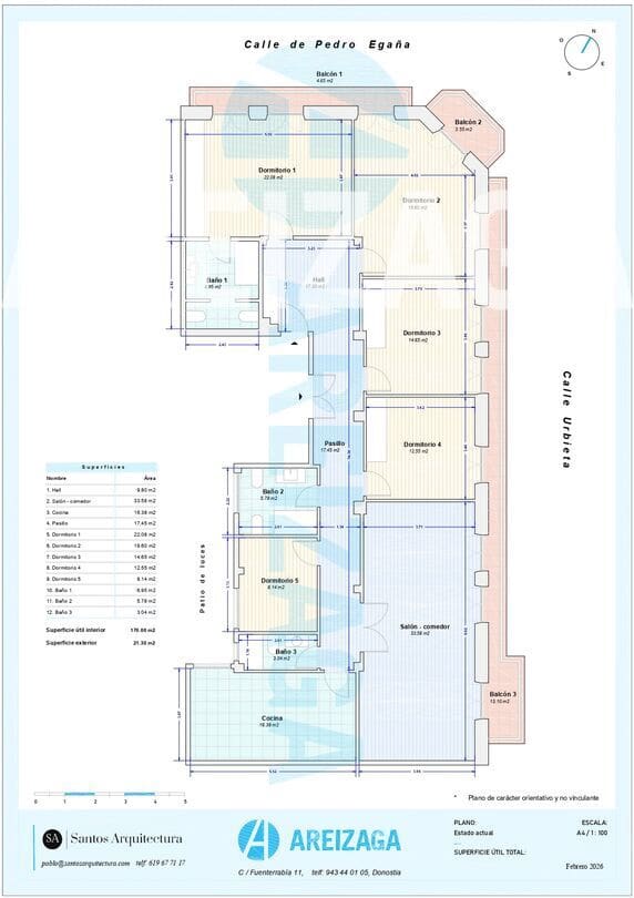 5 bedroom Flat for sale in Donostia-San Sebastian - € 1,480,000 (Ref: 9679353)