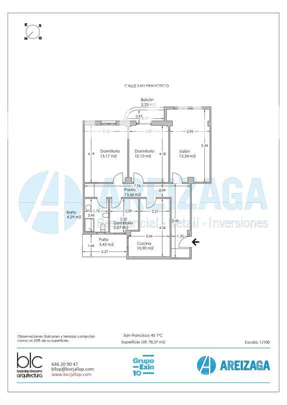 3 Zimmer Wohnung zu verkaufen in Donostia-San Sebastian - 650.000 € (Ref: 9714090)