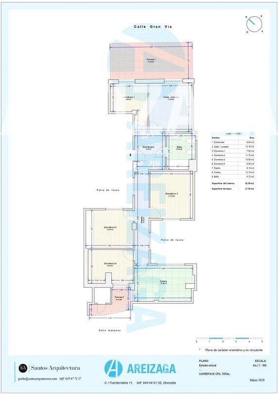 4 chambre Appartement à vendre à Donostia-San Sebastian - 790 000 € (Ref: 9769091)