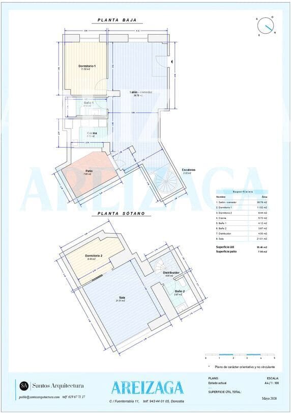 3 slaapkamer Flat te koop in Donostia-San Sebastian - € 950.000 (Ref: 9838743)