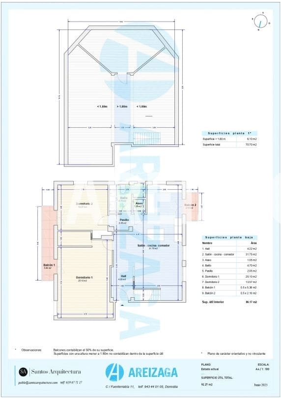 3 bedroom Apartment for sale in Donostia-San Sebastian - € 714,000 (Ref: 9850514)
