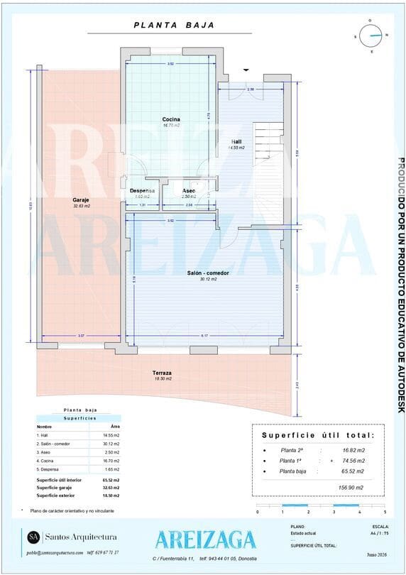 5 soveværelse Byhus til salg i Donostia-San Sebastian - € 1.165.000 (Ref: 9874390)