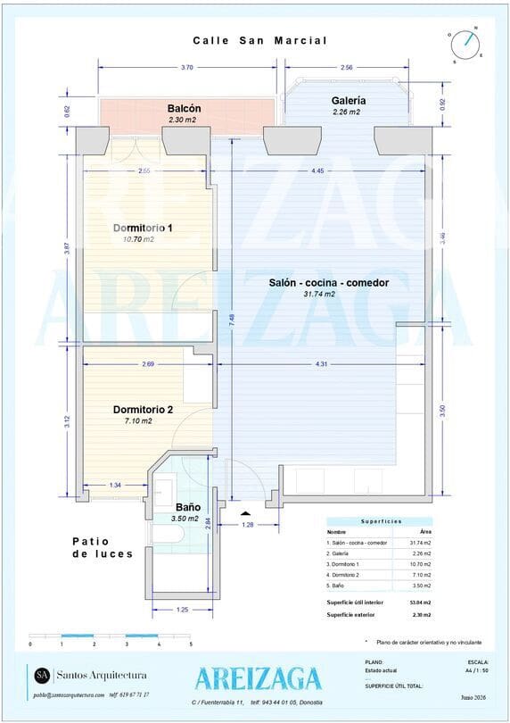 2 soverom Leilighet til salgs i Donostia-San Sebastian - € 650 000 (Ref: 9932361)