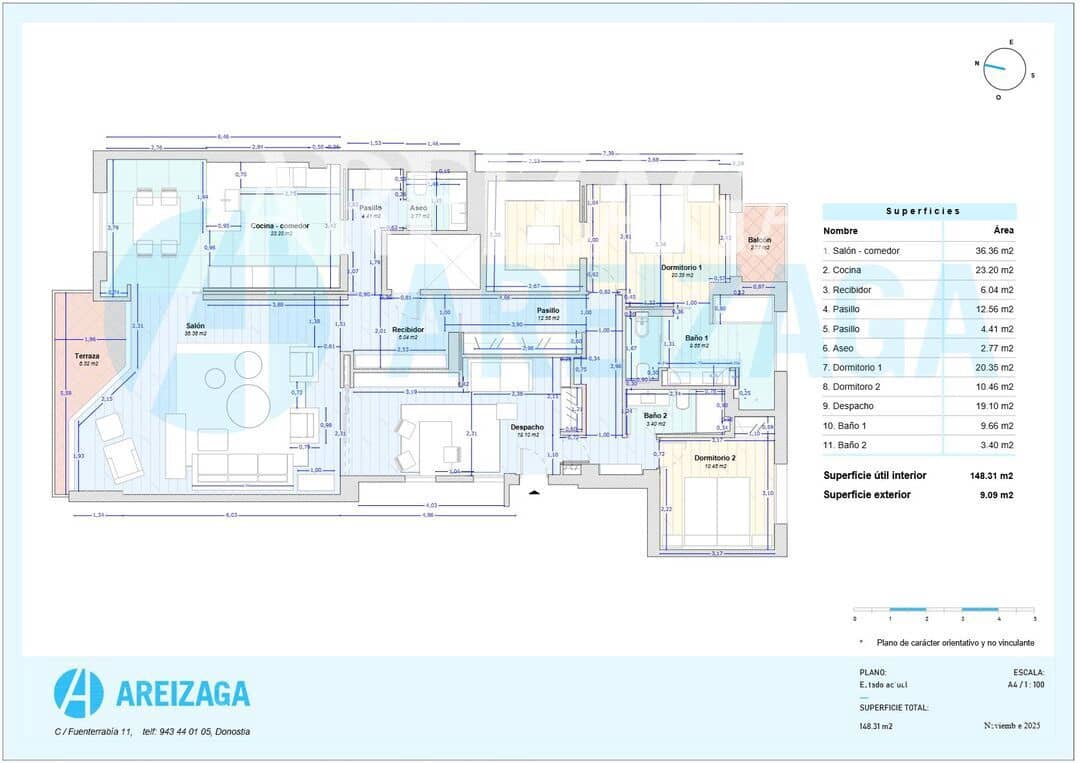 3 slaapkamer Flat te koop in Donostia-San Sebastian - € 3.600.000 (Ref: 9961774)