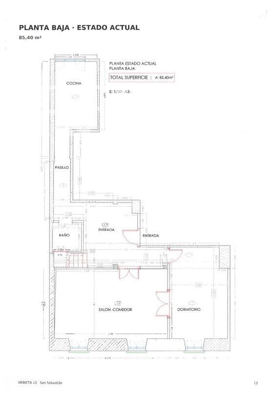 3 Zimmer Wohnung zu verkaufen in Donostia-San Sebastian - 1.300.000 € (Ref: 9977977)