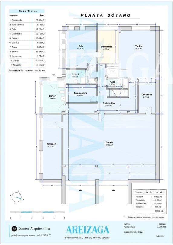 6 camera da letto Casa in vendita in Hondarribia con piscina - 1.595.000 € (Rif: 9997822)