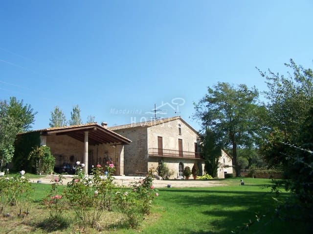 6 sovrum Finca/Hus på landet till salu i Llagostera med pool - 2 600 000 € (Ref: 3419881)