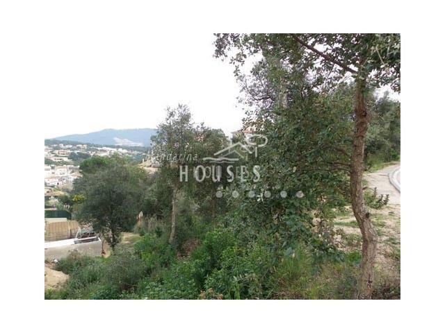 Byggetomt til salgs i Urbanitzacions del Nord, Lloret de Mar - € 36 000 (Ref: 3419954)