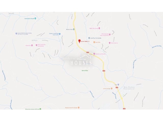 Byggetomt til salgs i Urbanitzacions del Nord, Lloret de Mar - € 36 000 (Ref: 3419954)