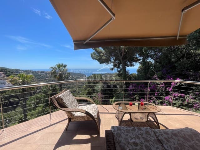 4 soveværelse Villa til salg i Serra Brava, Lloret de Mar med swimmingpool garage - € 1.590.000 (Ref: 6913418)