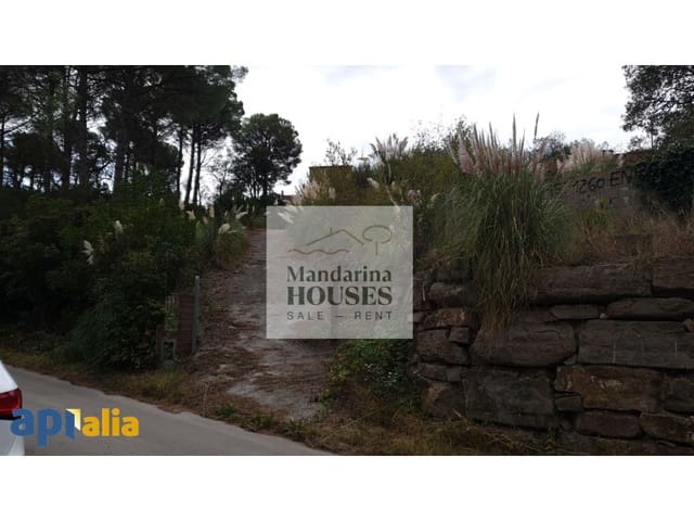 Bauplatz zu verkaufen in Urbanitzacions del Nord, Lloret de Mar - 55.000 € (Ref: 9107210)