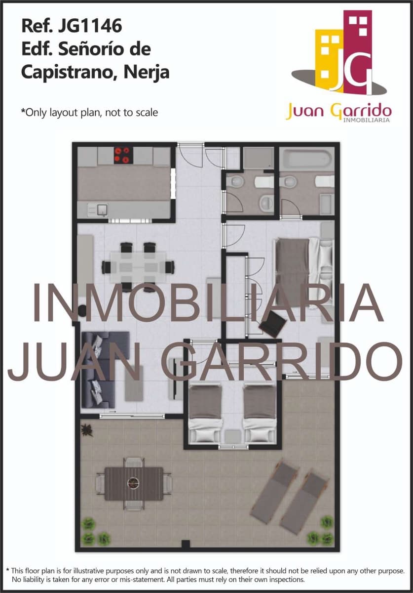 2 soveværelse Strandlejlighed til salg i Nerja med swimmingpool garage - € 420.000 (Ref: 4012483)