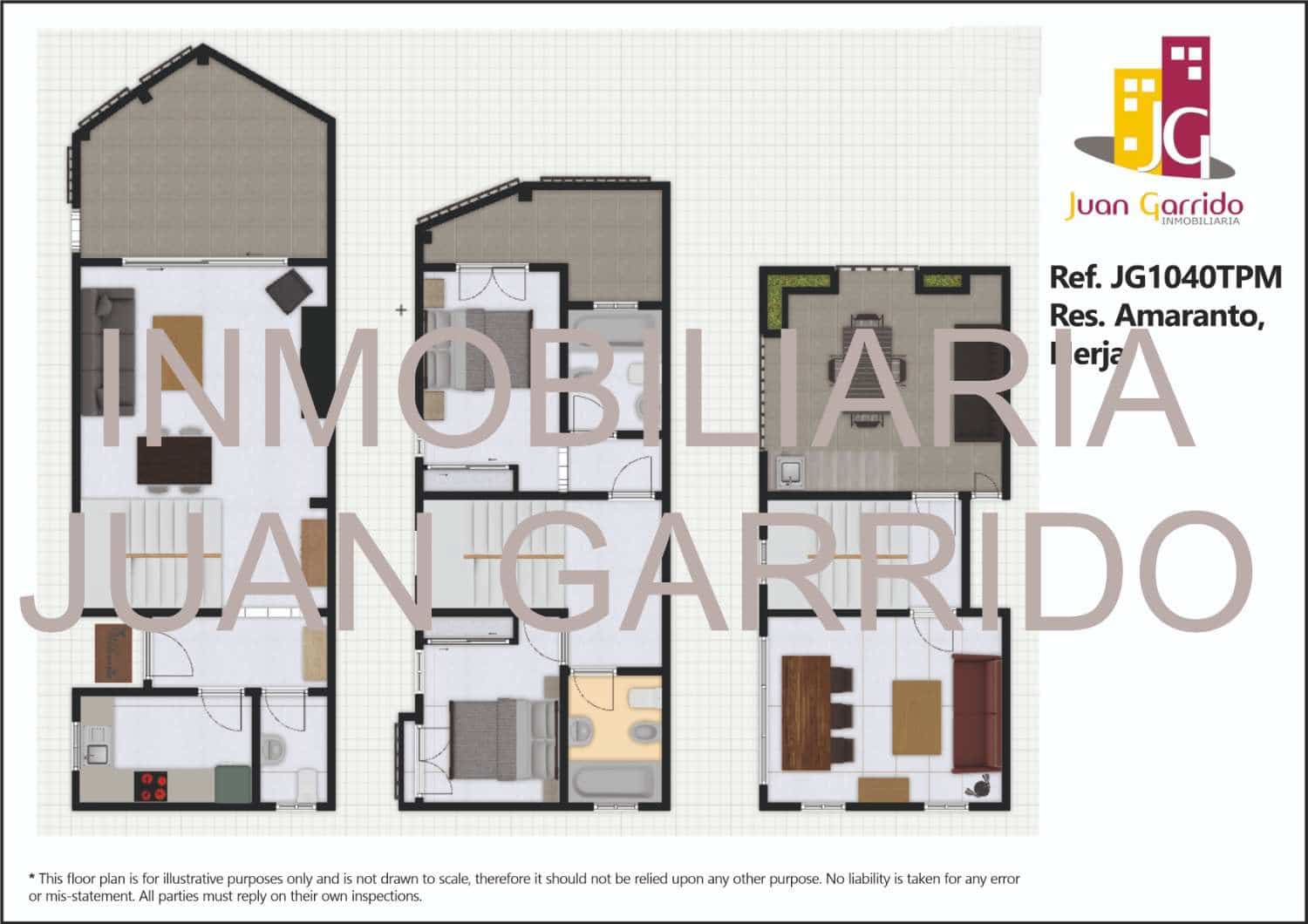 2 soveværelse Semi-Rækkehus til salg i Nerja med swimmingpool garage - € 499.900 (Ref: 8757507)