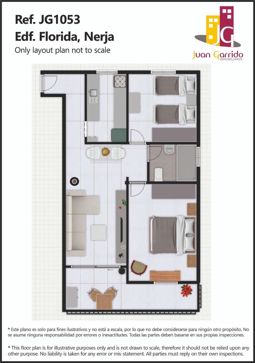 2 soveværelse Lejlighed til salg i Nerja med swimmingpool - € 350.000 (Ref: 8862475)