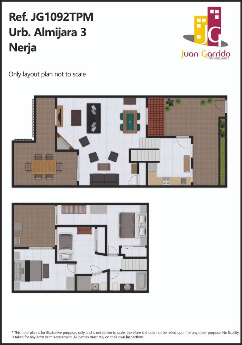 3 chambre Villa/Maison Mitoyenne à vendre à Nerja avec piscine - 325 000 € (Ref: 9290950)