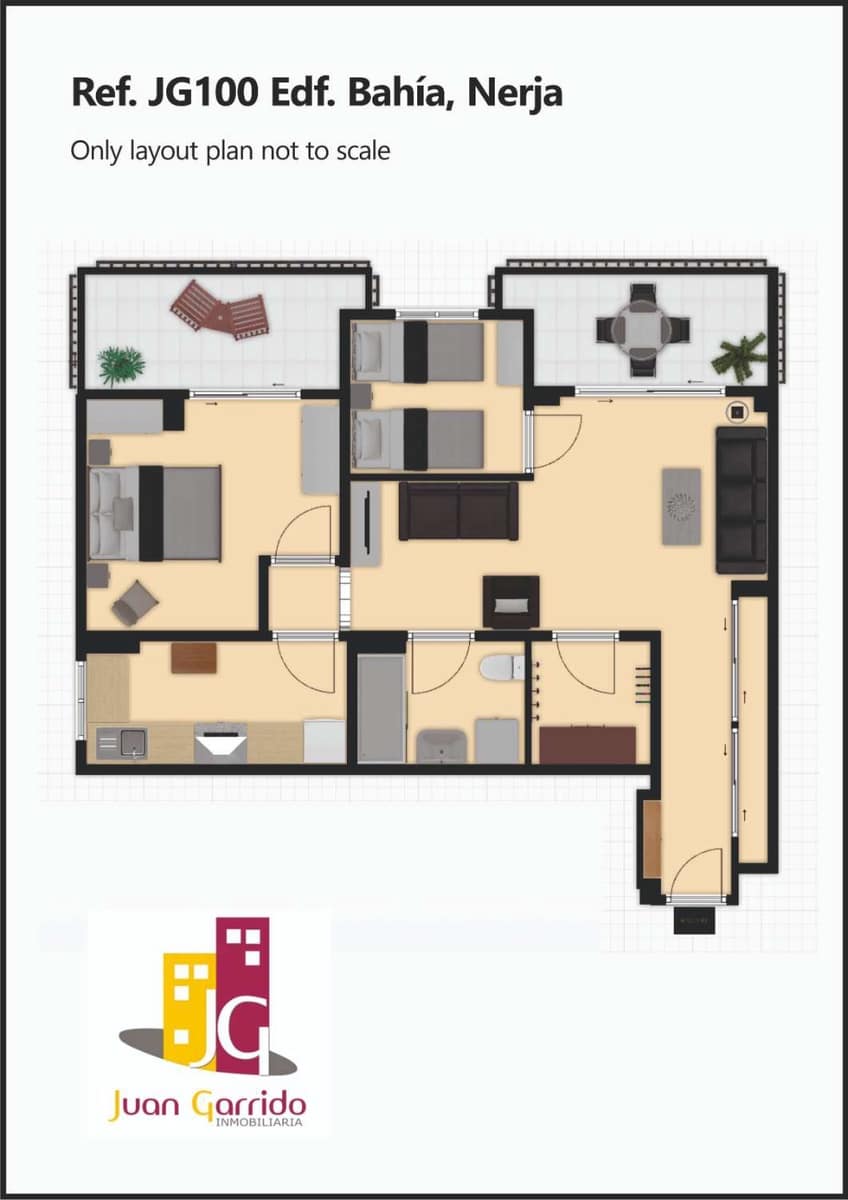 2 soverom Strandleiligheter til salgs i Nerja - € 320 000 (Ref: 9353121)