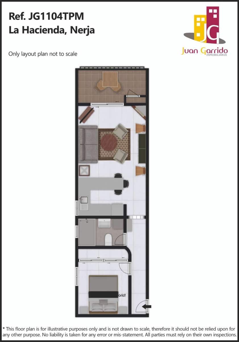 1 chambre Appartement à vendre à Nerja avec piscine - 299 000 € (Ref: 9418893)