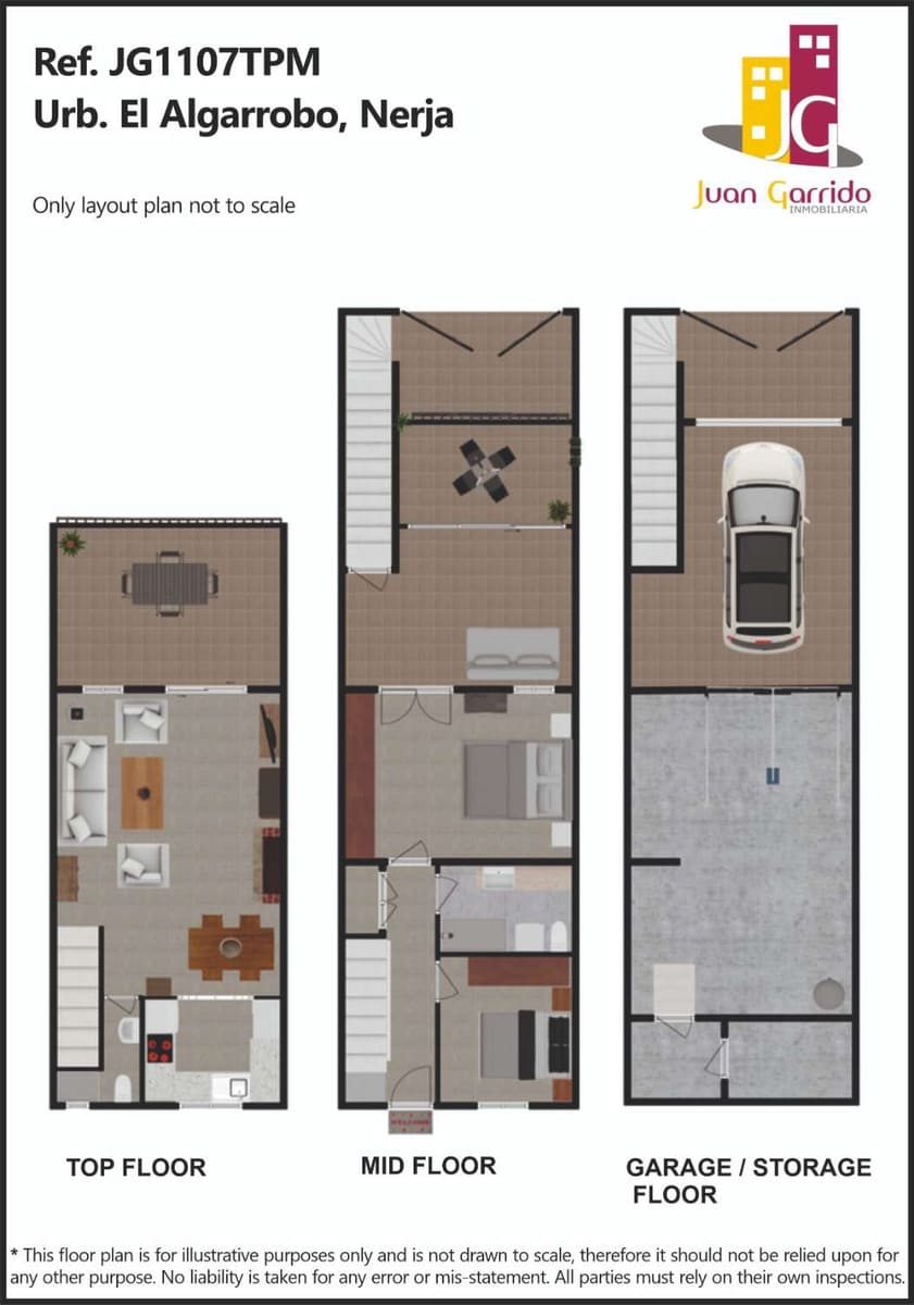 2 soveværelse Rækkehus til salg i Nerja med swimmingpool garage - € 379.000 (Ref: 9535613)