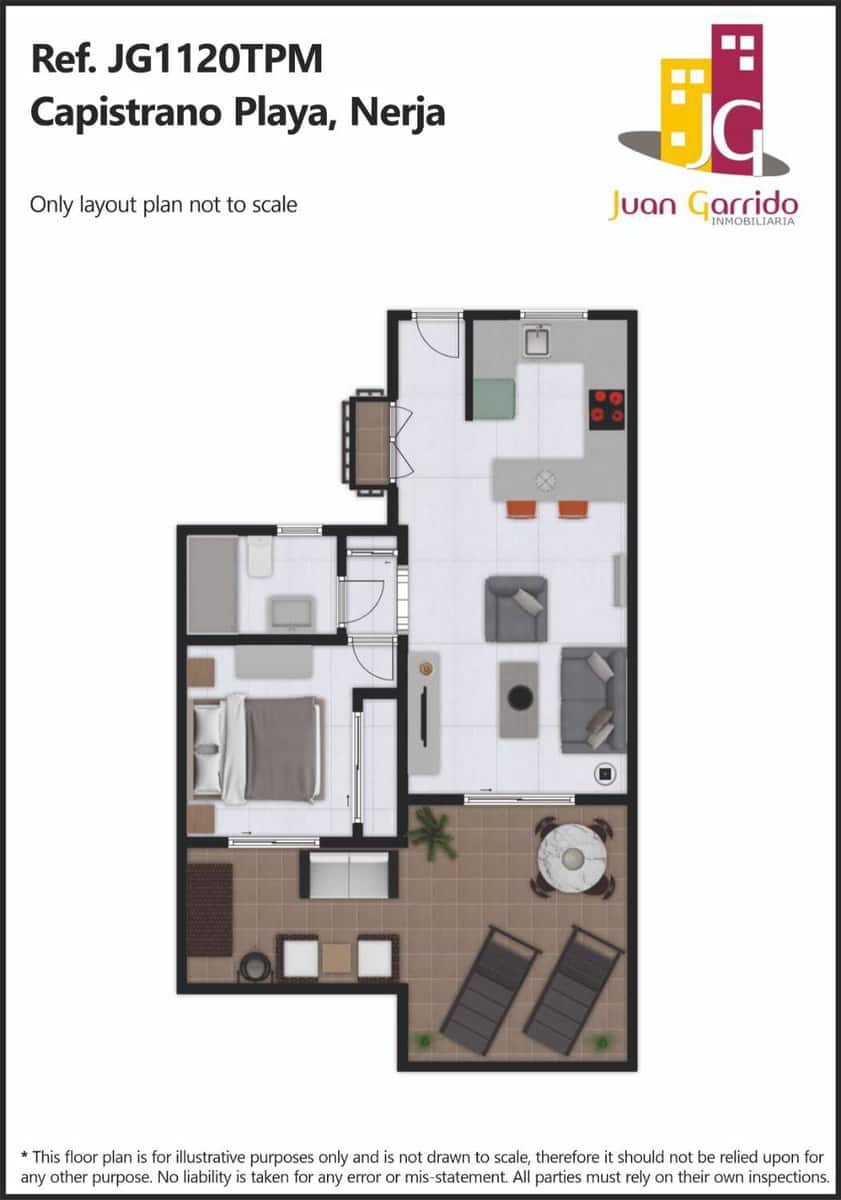 1 bedroom Beach Apartment for sale in Nerja with pool - € 340,000 (Ref: 9714464)