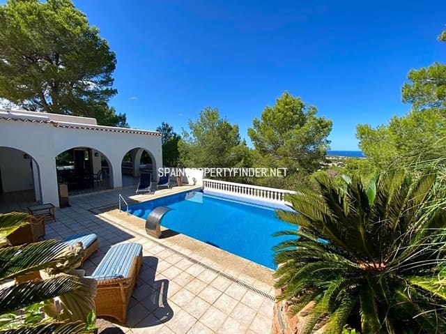 4 soverom Villa til salgs i Cala Bassa, San Jose / Sant Josep de Sa Talaia med svømmebasseng garasje - € 1 750 000 (Ref: 8053925)