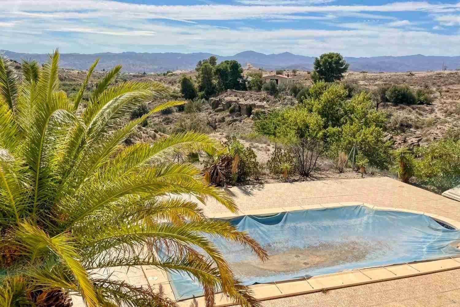 3 sypialnia Willa na sprzedaż w Albox z basenem garażem - 234 000 € (Ref: 9237838)