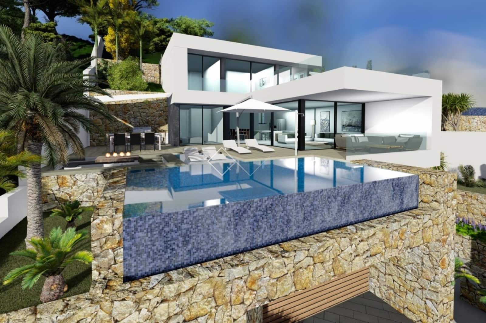 4 slaapkamer Villa te koop in Calpe / Calp met zwembad garage - € 1.550.000 (Ref: 7939134)