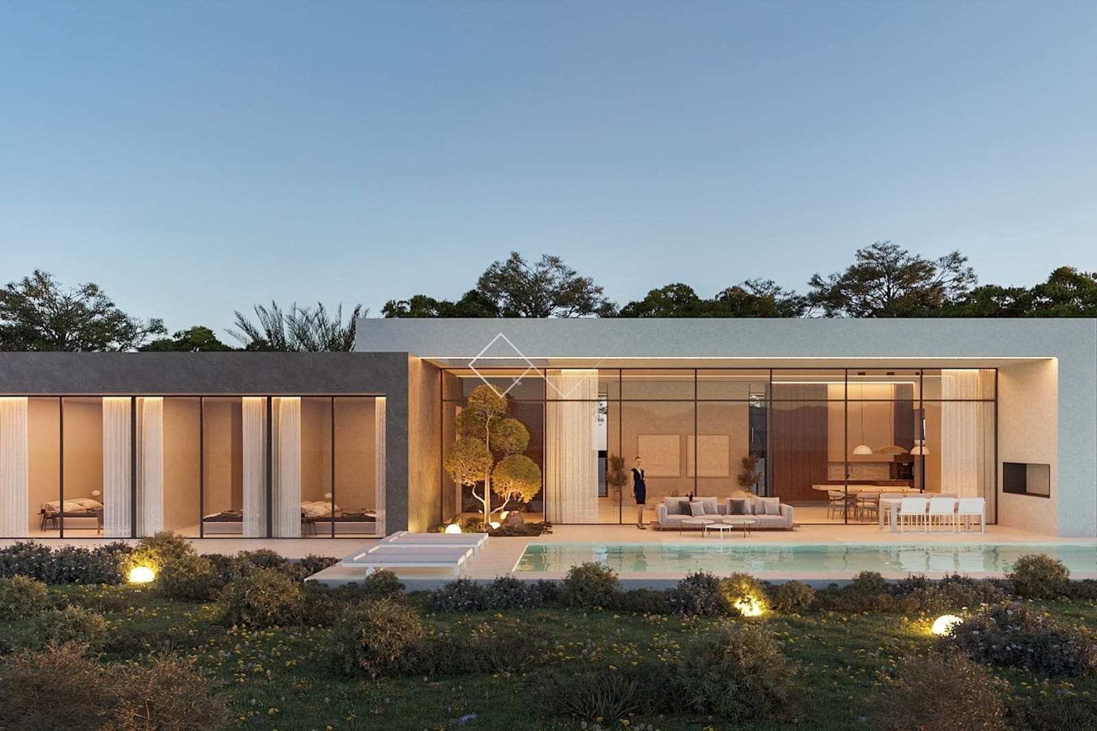 Villa for sale in Calpe / Calp with pool garage - € 1,525,000 (Ref: 9219137)