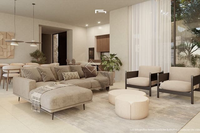 3 makuuhuone Huvila myytävänä paikassa Benissa mukana uima-altaan 
autotalli - 1 890 000 € (Ref: 9220315)