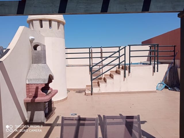 Ático de 2 habitaciones en El Playazo, Vera en alquiler vacacional con garaje - 1.800 € (Ref: 8045532)