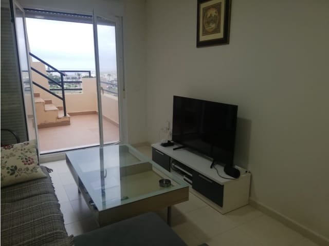 Ático de 2 habitaciones en El Playazo, Vera en alquiler vacacional con garaje - 1.800 € (Ref: 8045532)