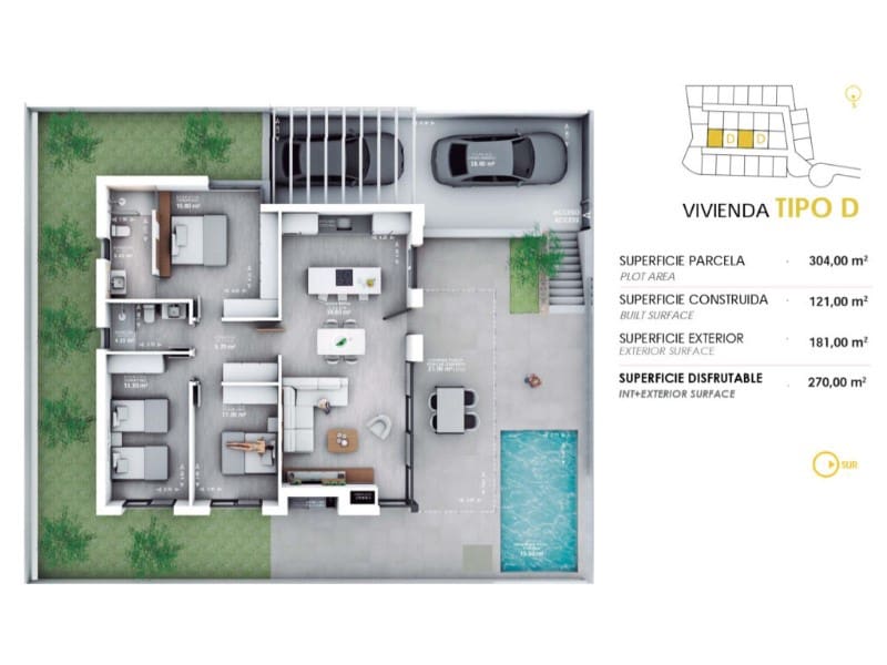 Huvila myytävänä paikassa Vera - 398 000 € (Ref: 8944292)