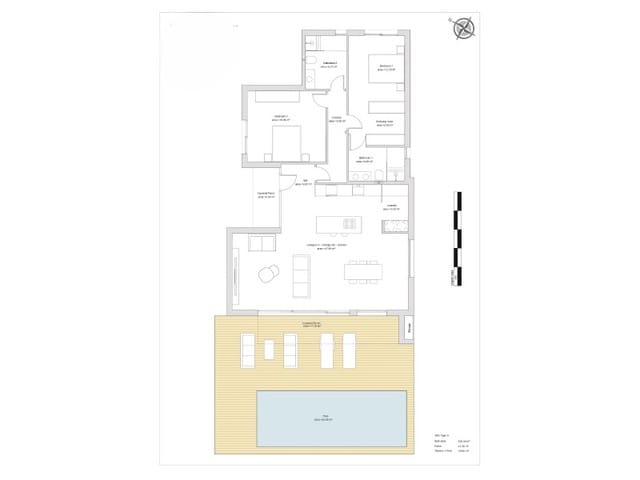 2 makuuhuone Huvila myytävänä paikassa Valle del Este, Vera mukana uima-altaan - 499 000 € (Ref: 9136328)