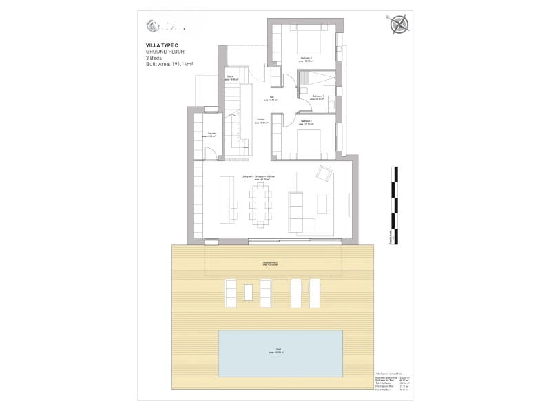 3 makuuhuone Huvila myytävänä paikassa Vera mukana uima-altaan 
autotalli - 674 000 € (Ref: 9141731)